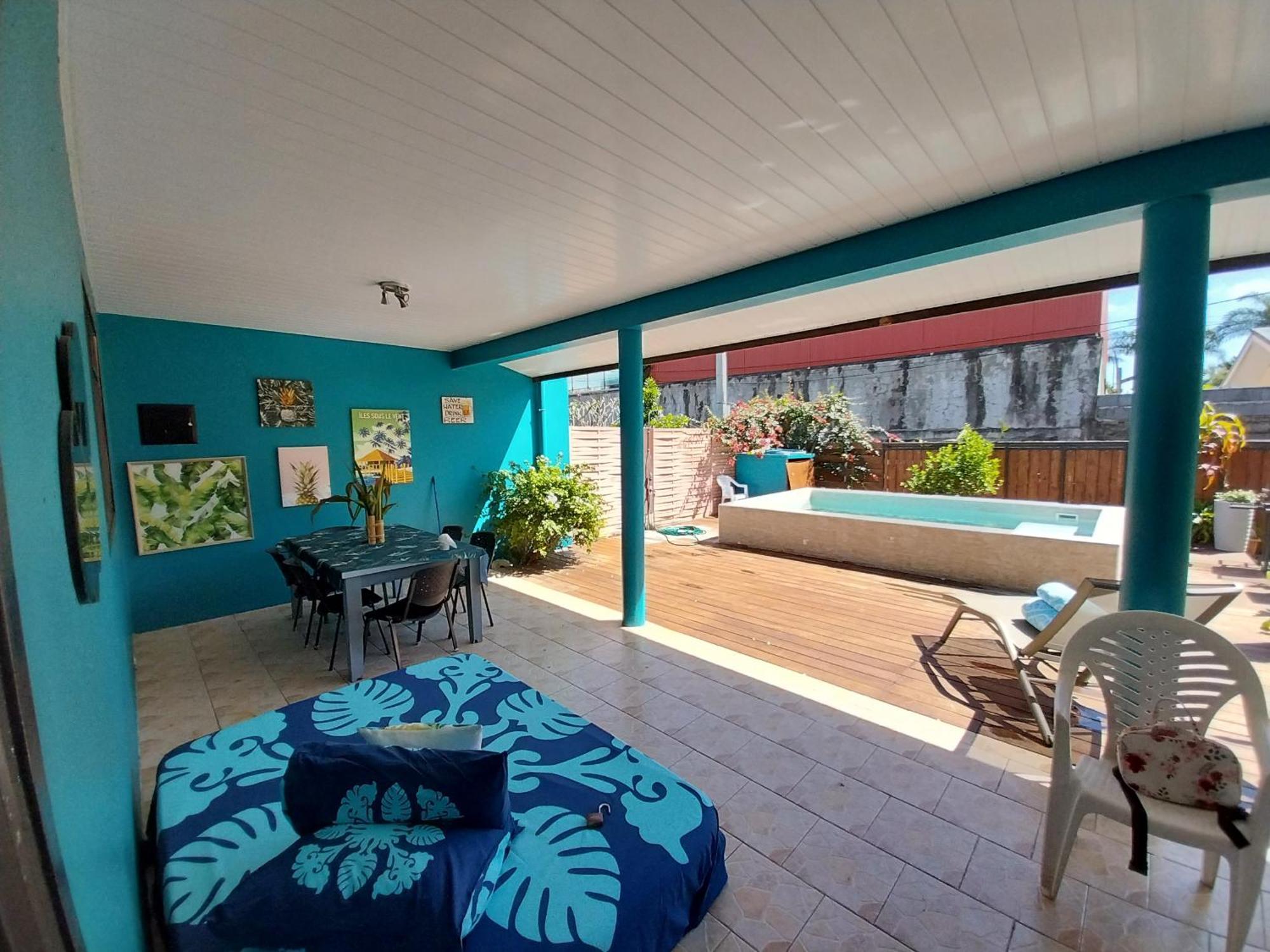 Fare I Tahiti Villa Punaauia  Kültér fotó